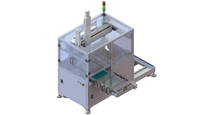 Semi-automatic carton loading machine